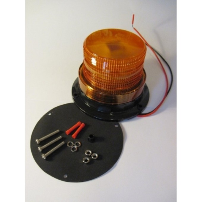 Girofar Xenon Ultracompact 12-80V 2W cu fixare in trei puncte